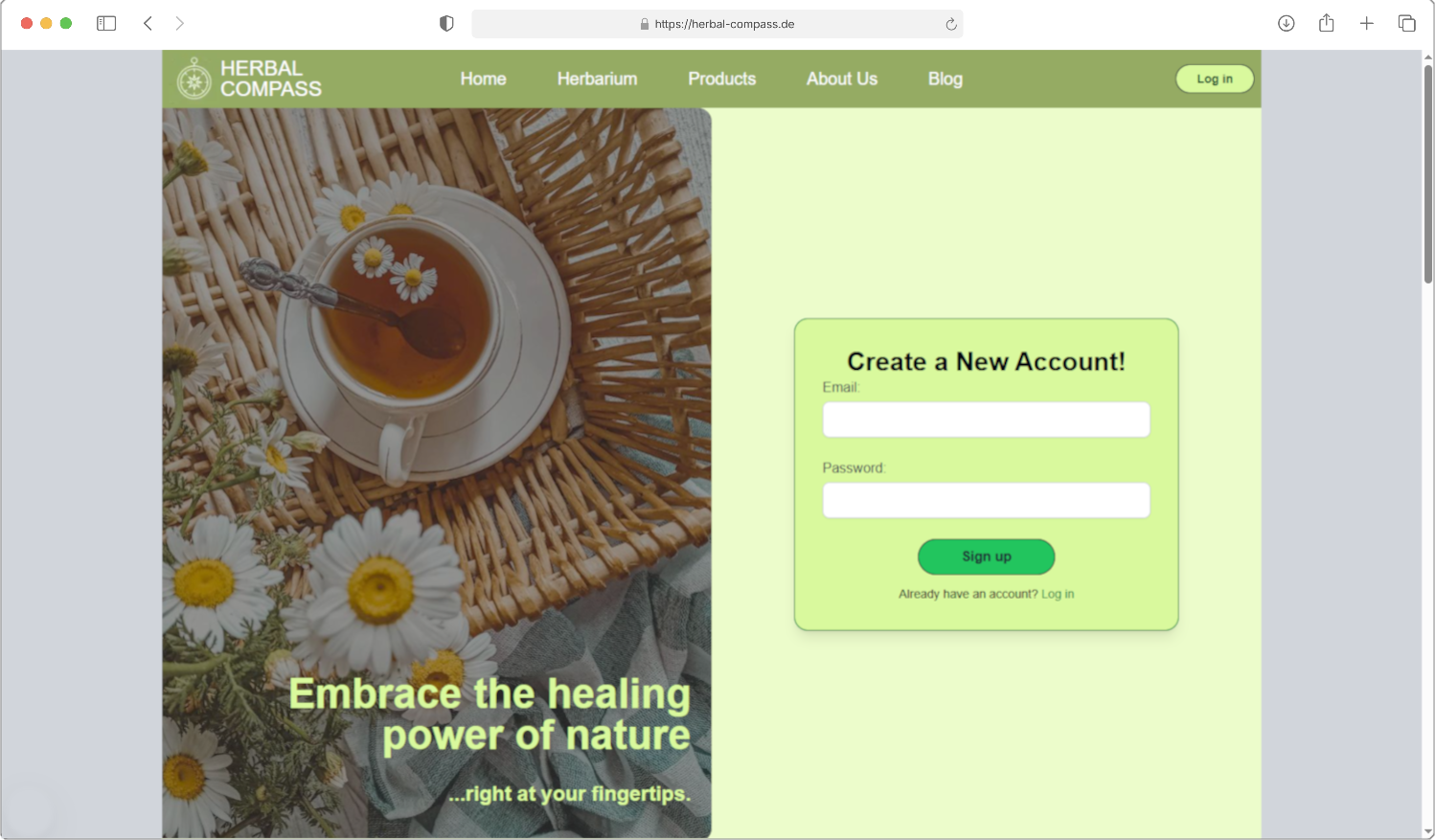 Herbal Compass screenshot_02